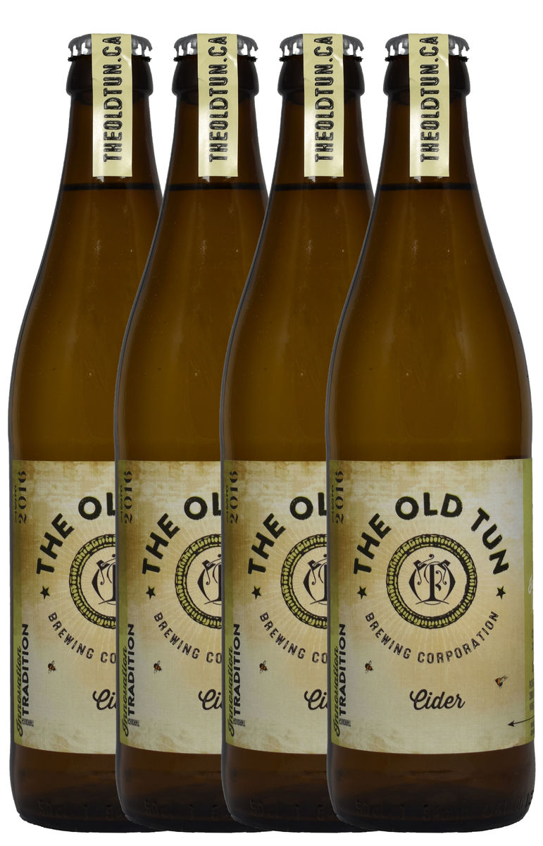 Heritage Cider 4Pack (4 x 500mL) The Old Tun Brewing OnBev